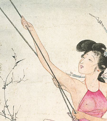 汉源县-胡也佛的仕女画和最知名的金瓶梅秘戏图